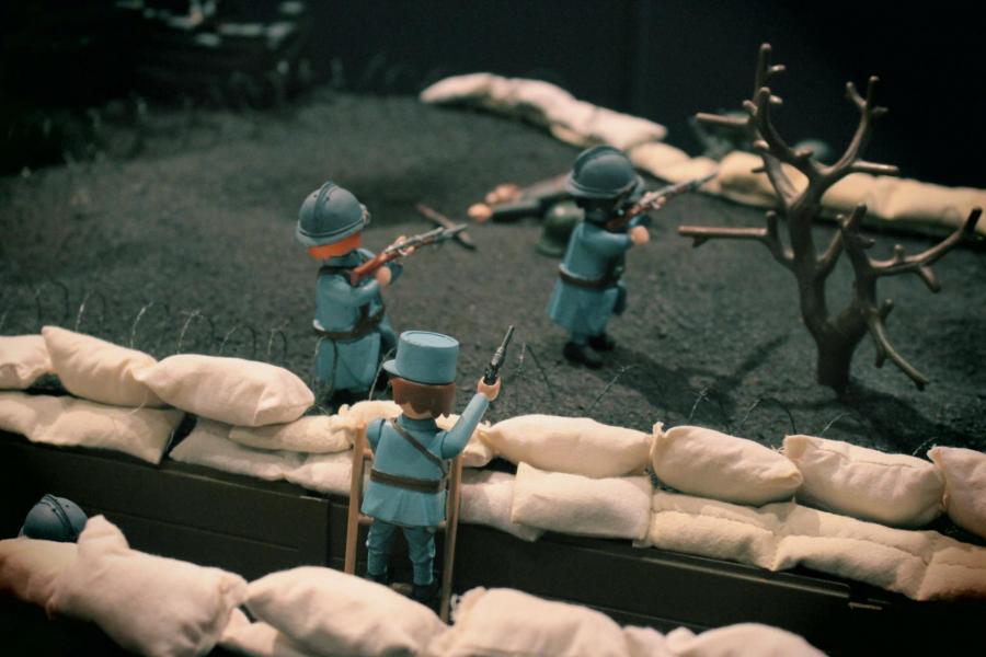 Playmobil verdun 14 18 1ere guerre mondiale custom pas vendu dans le commerce 4