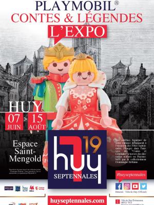 Septennales 2019 event expo playmobil septennales huy affiche a3