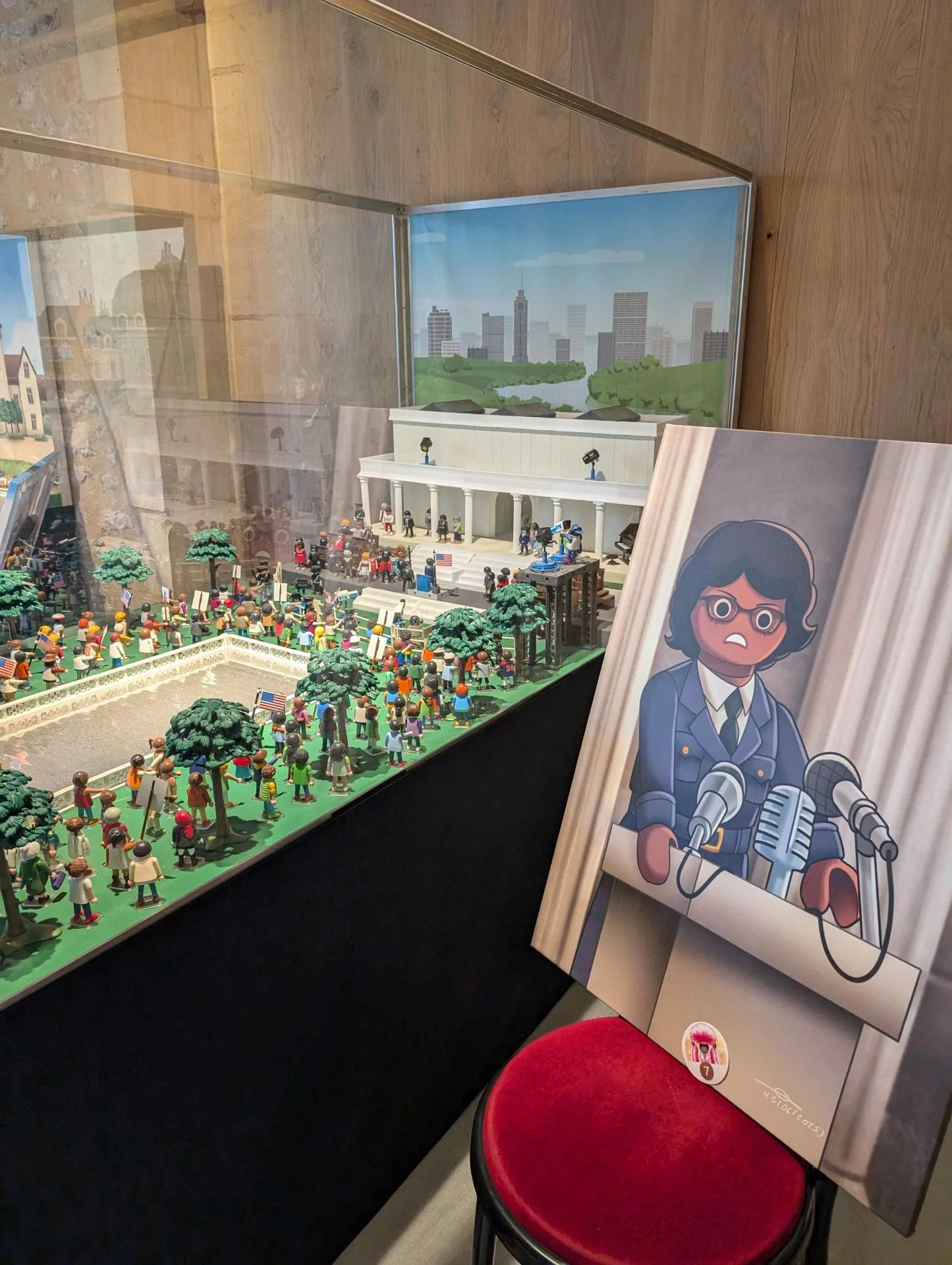 Tableau josephine baker playmobil washington