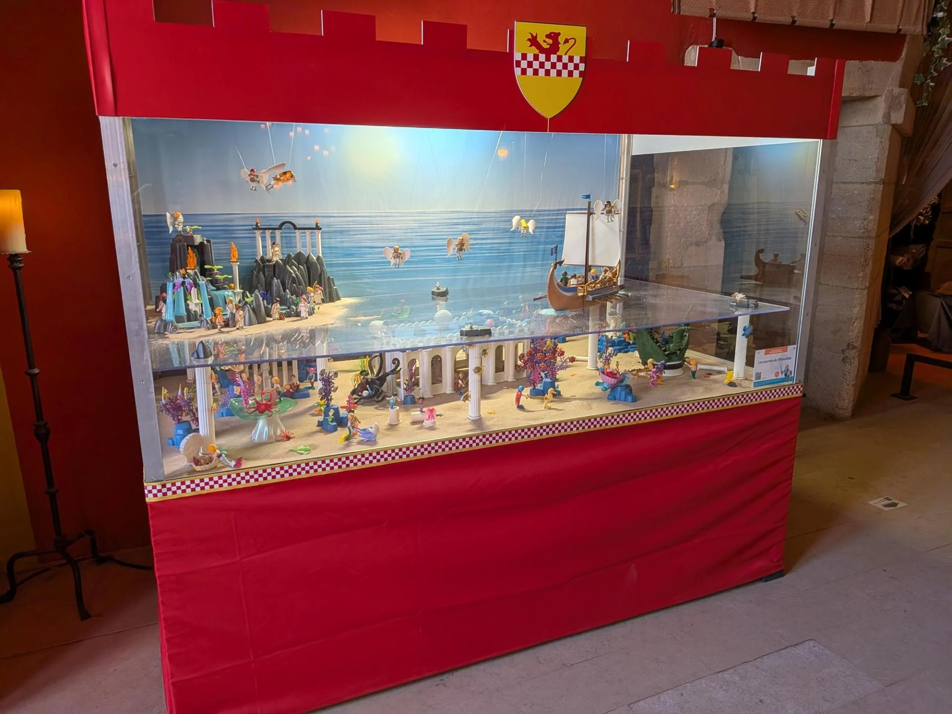 Vitrine diorama sedan atlantide